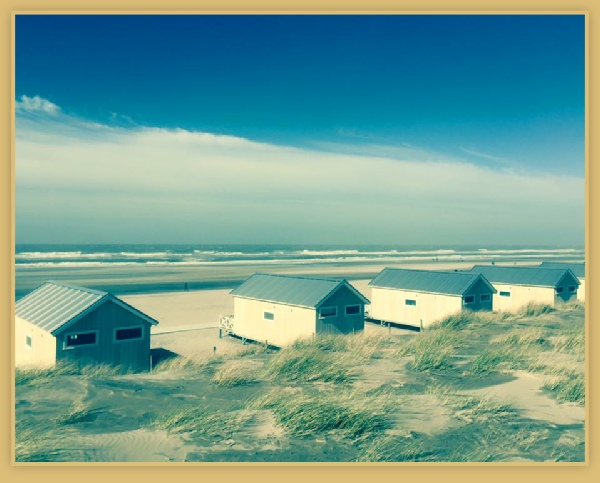 Haagse strandhuisjes in Kijkduin